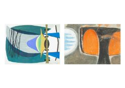 Carl JAYCOCK (1963) Dorset Landscape-Eype & Dorset Bridge-Logjam