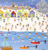 Gordon BARKER (1960) New Year Swim