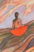 Jane VAUGHAN WILSON (1961) Figure in a Boat