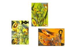 Attributed to Vladimir ZACHODIN (XX-XXI) Three Works