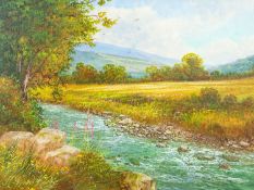 Andrew Grant KURTIS (XX-XXI) Foxglove By The Banks of the River Kent