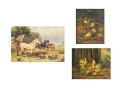 Three Decorative Imitations of Victorian Scenes