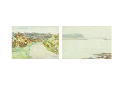 Hereward Hayes TRESIDDER (act.c.1905-c.1912) The Gorse Is Out, Madeira Walk, Swanpool, Falmouth