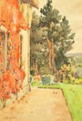 John Gutteridge SYKES (1866-1941) A Scotch Garden, Autumn