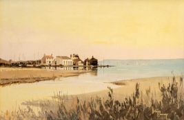 Harley CROSSLEY (1936-2013) Mudeford Quay, Dorset