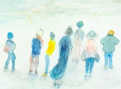 Sheila Cavell HICKS (1916-2008) The Yacht Race