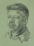 Hyman SEGAL (1914-2004) Moustached Gentleman