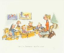 After Quentin BLAKE (1932) Matilda - Am I A Phenomenon?