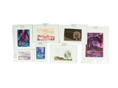 Linda R CROUCH (XX-XXI) A Collection of Encaustic Paintings