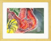 Angela LYLE (1946) Nude On Her Back