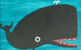 Stephen CAMPS (1957) Big Whale, Small Sea