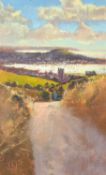 John BOYD (XX-XXI) View Towards a Coastal Village