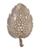 A George III silver caddy spoon by Joseph Willmore.
