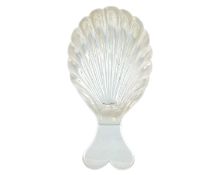 A George III silver tea caddy spoon by Edward Mayfield.