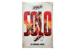 Solo A Star Wars Story, Solo character Poster, US One Sheet; Solo: A Star Wars Story, Q'ira characte