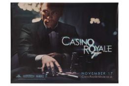 James Bond: A collection of five film posters - James Bond: Casino Royale (2006), UK Quad, double si