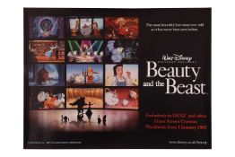 A collection of eighteen Children's film posters - Beauty and the Beast (1991), IMAX, UK Quad, doubl