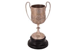 A silver East Surrey Regimental Richmond Detachment Cup, hallmarked London, by William Hutton & 