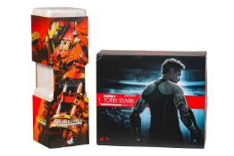 A Hot Toys 'Avengers Age of Ultron Hulkbuster Accessories' 1:6 scale set, ACS006, together with a Ho