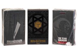 Three Threezero 1:6 scale collectible figures, 'Leatherface' (Texas Chainsaw Massacre), 'The Curse o