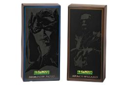 Infamous Space Wizard 1:6 scale collectible figure, together with Shadow Void 1:6 scale collectible 