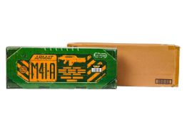 A limited edition Hasbro 'Aliens' Nerf M41A Pulse Rifle, in original box and shipping carton, unused