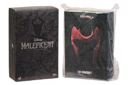 A Hot Toys Disney 'Maleficent' 1:6 scale collectable figure, MMS247, boxed, together with a Toys Era