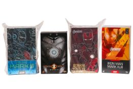 Hot Toys, Iron Man Mark II, MMS78, in original box, together with Sideshow Iron Man Mark III 1:6 sca