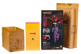 Mazinger Z: a Bu Toys 'ZCWO' limited edition 'Jumbo Size (60cm)' action figure, in original box and 