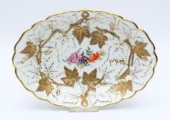 Ovale Prunkschale, Meissen.