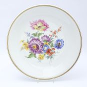 Wandteller, Meissen.