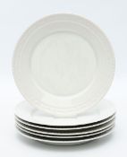 Sechs Speiseteller, KPM Berlin,