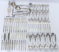 Umfangreiches Besteck für 12 Personen, WMF,