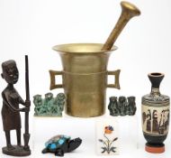 Kleines Konvolut Kunsthandwerk.