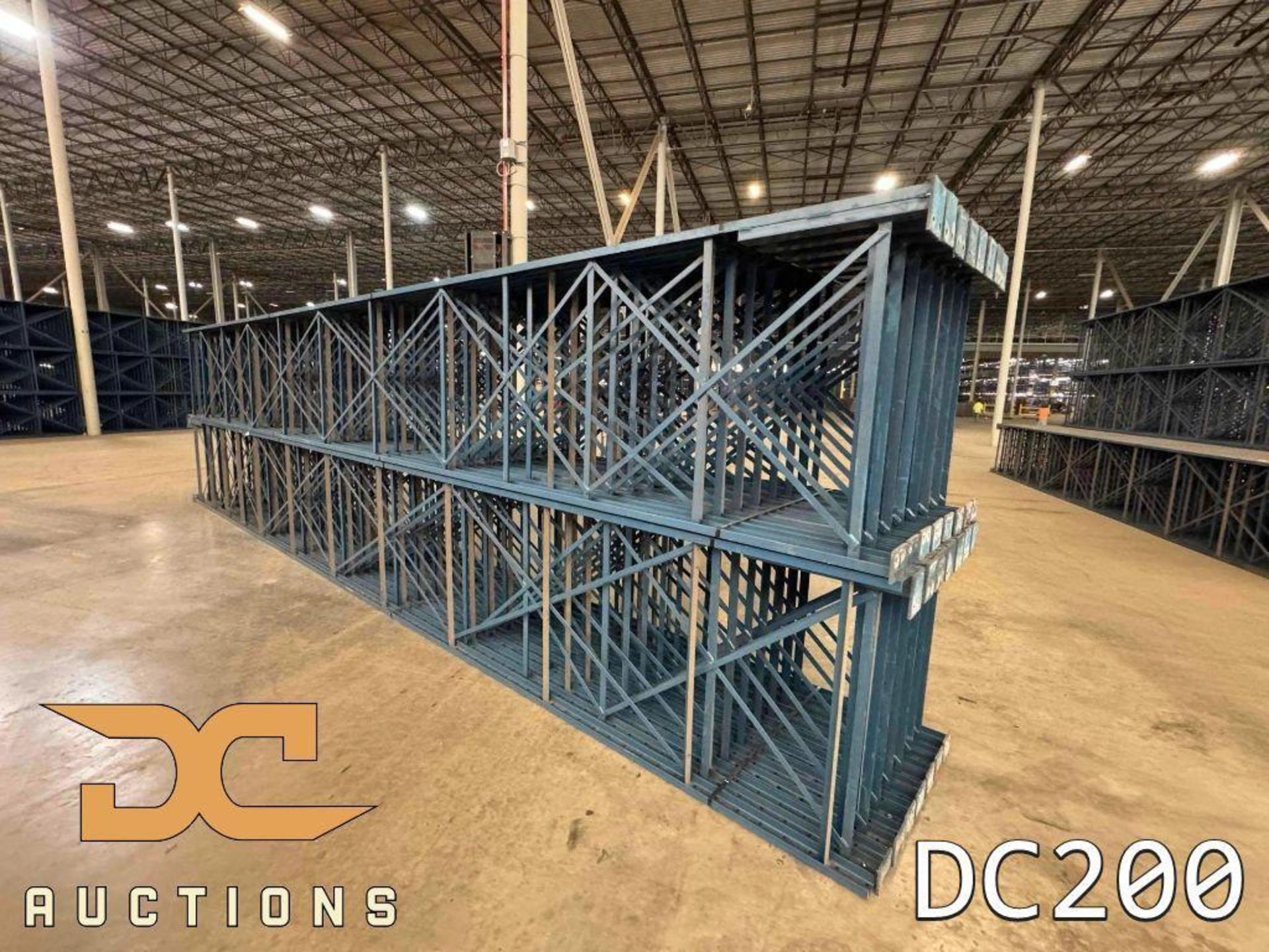 (30) Frazier Structural Pallet Rack Upright 44
