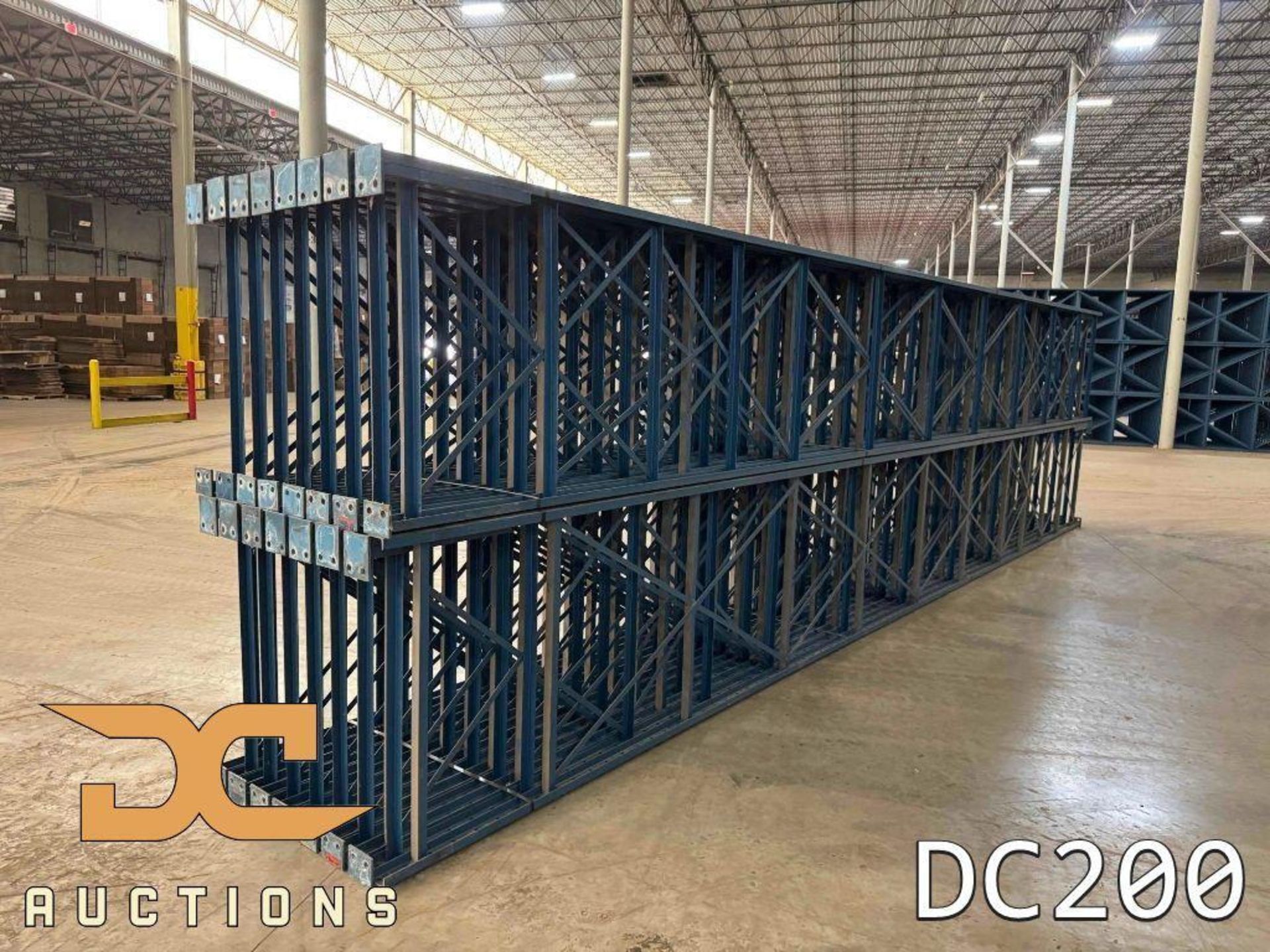 (30) Frazier Structural Pallet Rack Upright 44