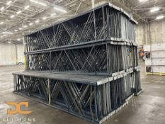 (32) Riveted Shelving | Upright Frames | 16' x 36"