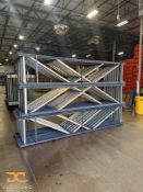 (32) Riveted Shelving | Upright Frame | 10' x 24"