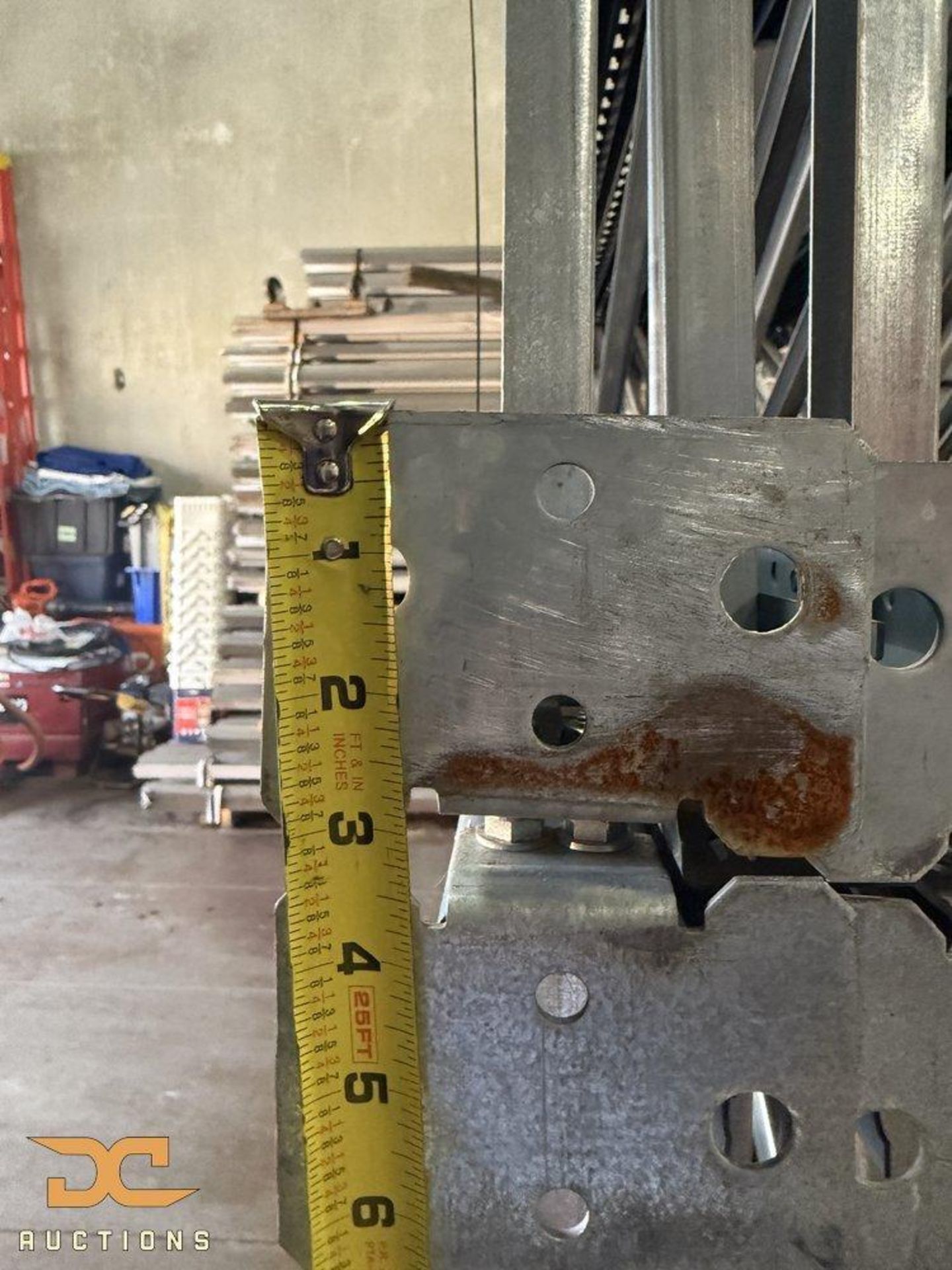 (32) Mecalux | Riveted Shelving - Upright Frame | Baseplate / Clip: 3 ...