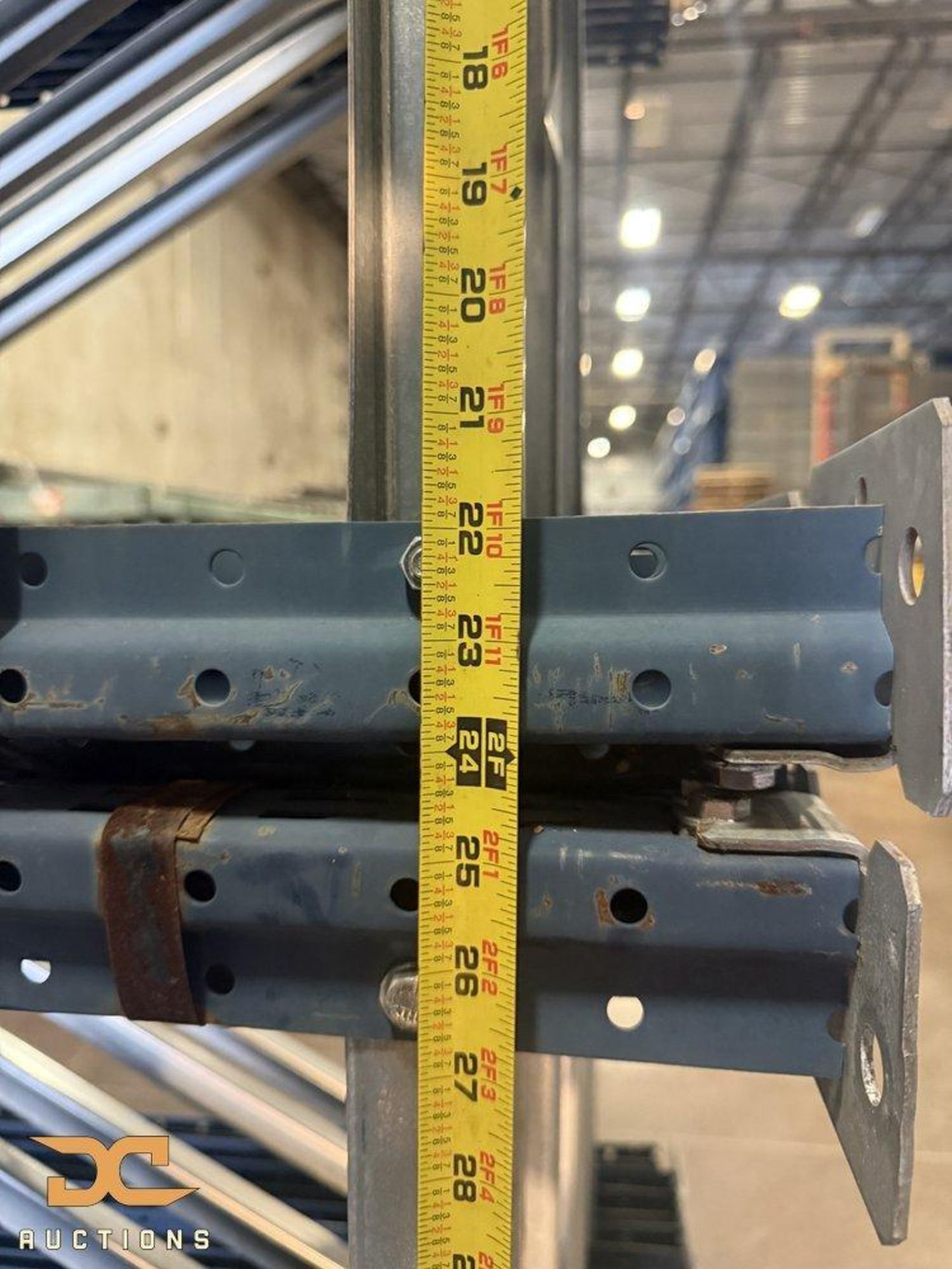 (32) Mecalux | Riveted Shelving - Upright Frame | Baseplate / Clip: 3 ...