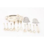 Lot with various silverware