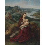 Cleve, Joos van (follower of). Madonna Lactans