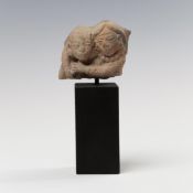 Mexico, Maya, terracotta love couple, Classic 400 - 900 CE,