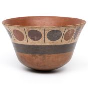 Peru, Nazca. 100 BCE - 200 CE, a large bowl,