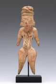 Central Mexico, Tlatilco, 800 - 500 BCE, a standing female figure