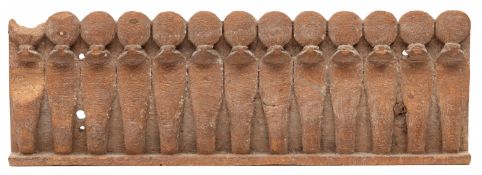 Egypt, a wooden panel, Late Period, 700-300 BCE,