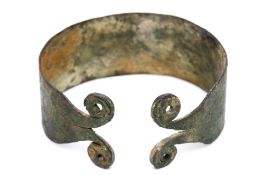 Hallstatt, a bronze armlet, Hallstatt A, ca. 1250-1100 BCE,