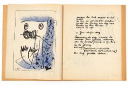 Karel Appel (1921-2006) and Hugo Claus (1929-2008)