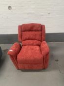 Boyd Manual Recliner Armchair Red