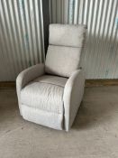 Barker Lift & Rise Recliner - Cream
